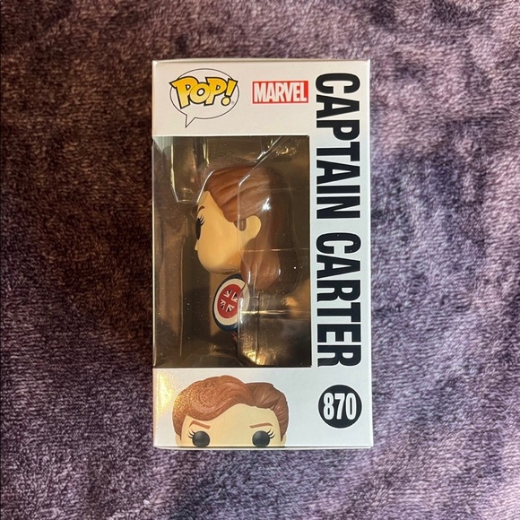 Captain Carter What If Funko Pop 870 Disney Marvel Season Two Agent Peggy Carter - Picture 2 of 5
